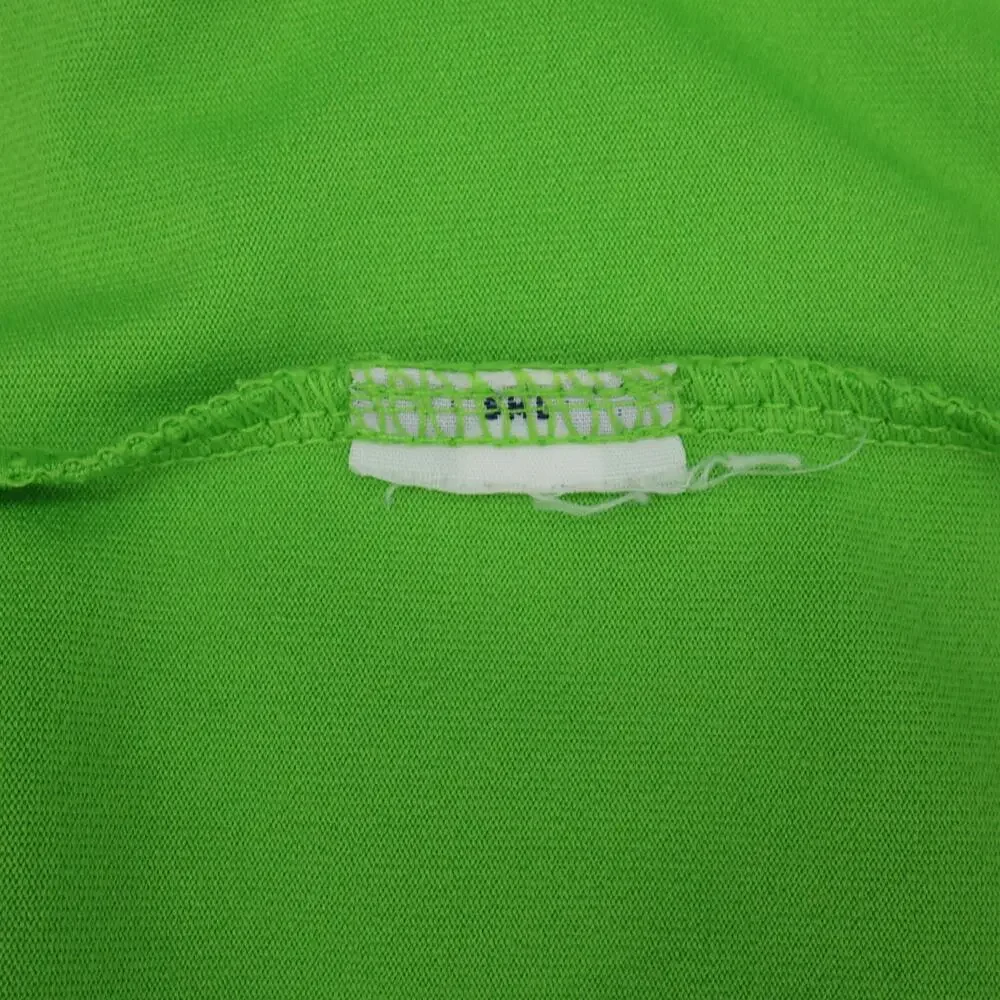 Polo Golf Ralph Lauren Top Womens Large Green Quarter Zip Mock Neck Small Pony - Picture 13 of 13